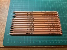 12 Karisma Pencils : 4 x 939 Peach ; 4 x 943 Burnt Ochre ; 2 x Olive & 2 x  WG20