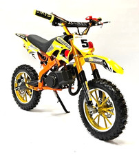 50cc Mini Dirt Bike 2 stroke Automatic moto scrambler 24hr delivery. UK Stock