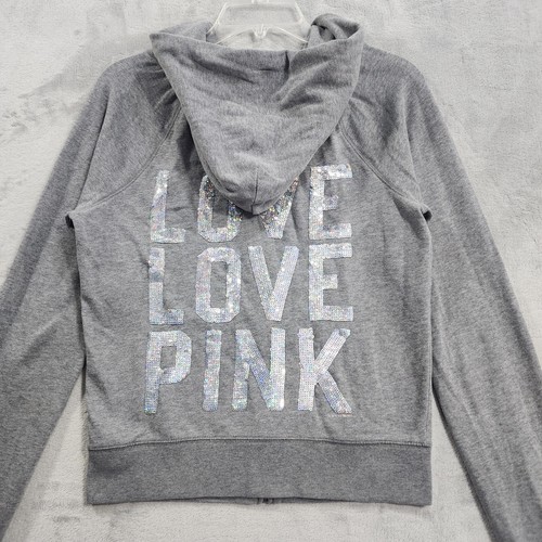 Pink victoria secret hoodie - victoria's,