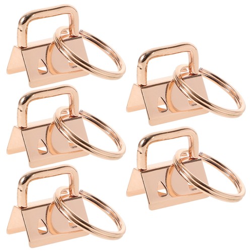 5pcs golden metal strap end - 5pcs,