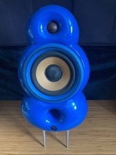BLUEROOM MINIPOD. VINTAGE DESIGNER HIFI SPEAKERS. PAIR.