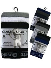 3, 6 Mens Boxer Shorts