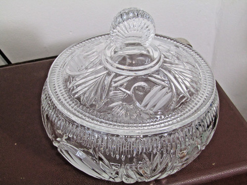 Vintage pressed glass - vintage, bon