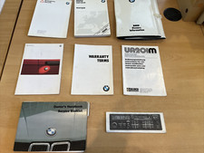 BMW 5 Series OWNERS MANUAL HANDBOOK 518i 520i 525e/i 528i M/535i 524d/td 1986