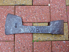 Antique large head axe