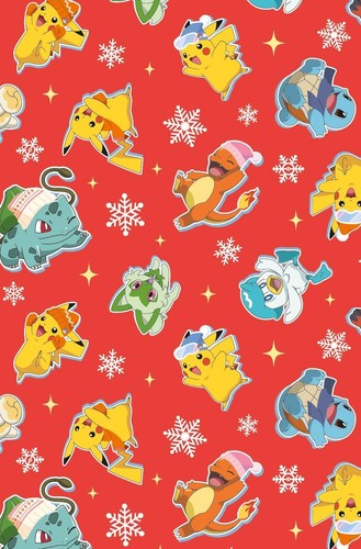 Pokémon christmas wrapping - christmas,