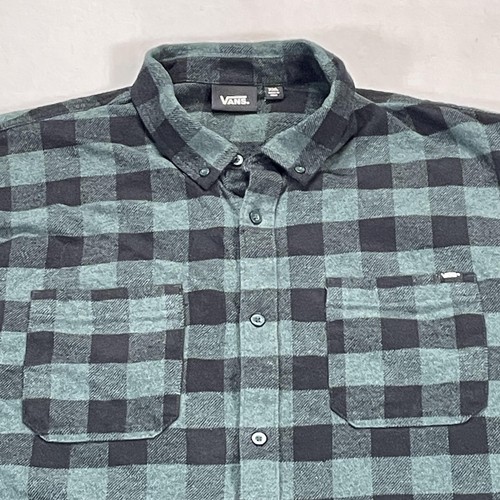 Vans shirt mens 2xl green - mens,