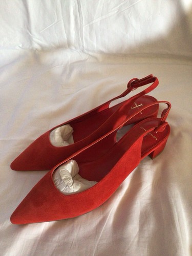 Jasper conran red suede low - jasper,