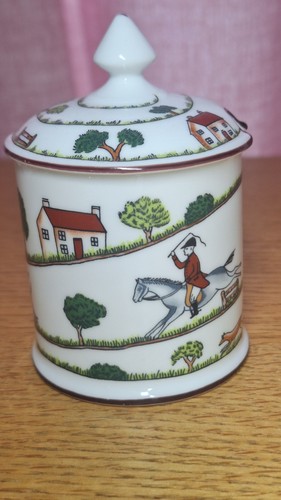 Coalport mustard jar pot - coalport,
