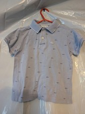 Lacoste boys blue polo shirt