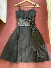Black Chiffon Prom Style Dress