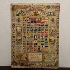 Original 1898 Victorian Empire