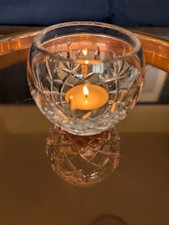 Rosenthal Cut Glass Crystal Votive Tea Light Candle Holder