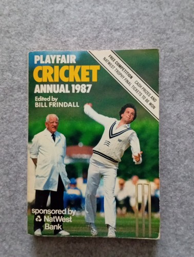 Playfair cricket annual 1987 - playfair,