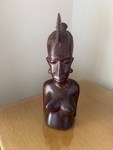 Lovely wooden african head and - head,