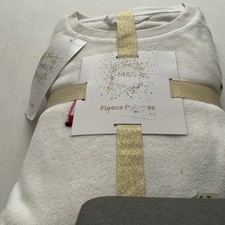Kids New M&S Fleece Ivory