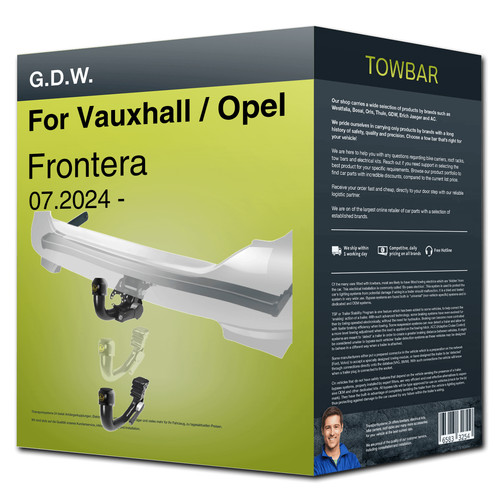 Towbar detachable for - towbar, ›for