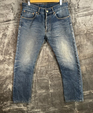 Levi’s 501 Selvedge Jeans W29 L32 Redline Denim Vintage Wash Button Fly