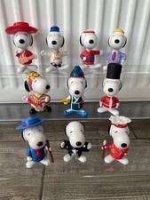 McDonald’s Snoopy World Tour Toys Figures Happy Meal Job Lot bundle x 10