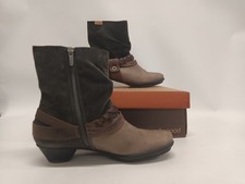 Pikolinos Grey Boots Size 5 (38 EU) boxed With Tote/Dust Bag 