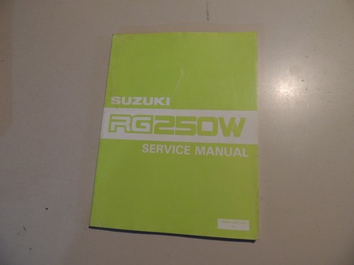 Shop repair manual - manual, suzuki