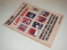 Tandy TRS-80 Microcomputer News ~ June 1984 ~ Last Issue ~ Magazine