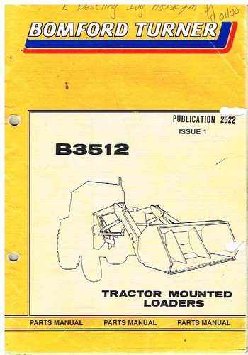 Bomford turner b3512 tractor - b3512,