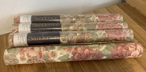 Vtg sanderson rose peony - rose, &