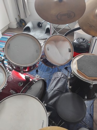 Sonor force 503 drum - drum, red