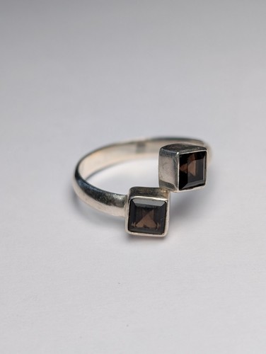 Vintage sterling silver smokey - sterling,
