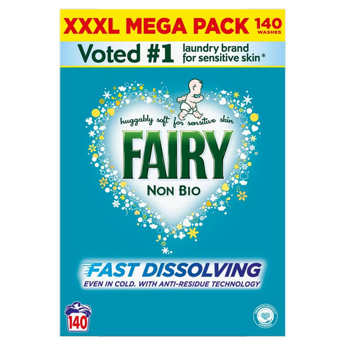 Fairy non bio washing powder - non-bio,