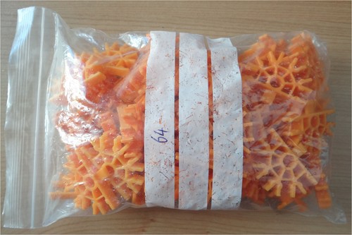 Pieces knex orange roller - knex,