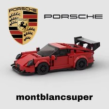 Red Porsche 911 GT3 RS 374 Pcs Building Brick Set MOC - FREE DELIVERY! UK