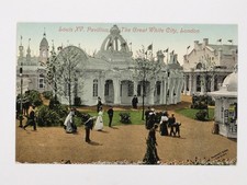 Louis XV Pavilion Great White City Franco-British Exhibition 1908 Postcard