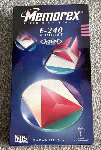 Memorex 240 hours - memorex,