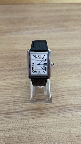 Cartier tank 3800 stainless - tank,