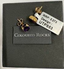9ct Yellow Gold Amethyst
