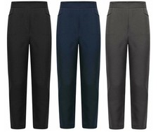 Kids School Trousers Black