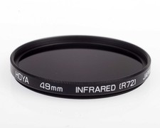 Hoya 49mm Infrared [R72] Filter Blocks up to 740nm for Stunning Creative Effect