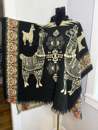 Peruvian hooded llama - llama, alpaca