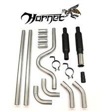Hornet Adaptable Exhaust Kit - 1.75" Bore with 3" Stainless Steel Tailpipe 