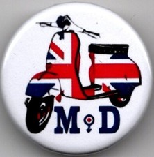 MOD UNION JACK SCOOTER Pin