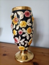 Vintage Vase Rose Gold Black