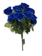 10 Head Artificial Open Rose