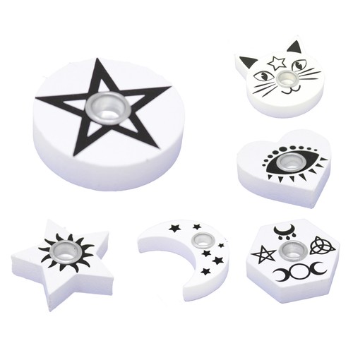 Spell candle holder white - spell,