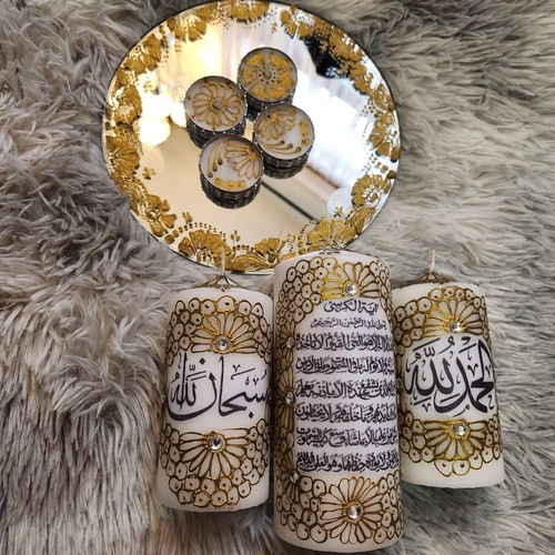 Islamic candle gift set henna - gift, set,henna