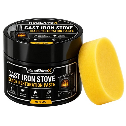 Stove restorer black polishs - -,