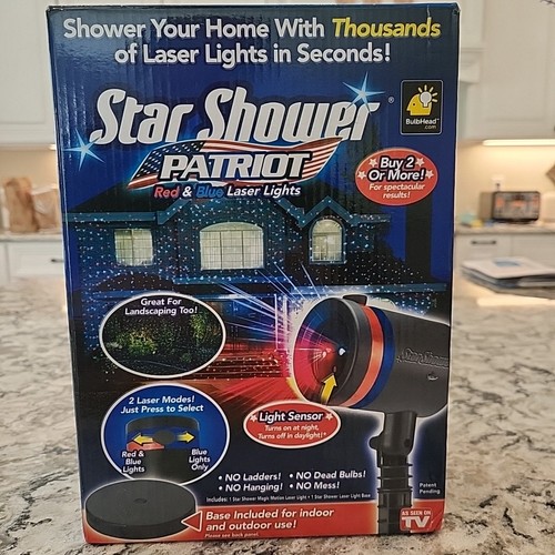 Star shower patriot laser - shower,