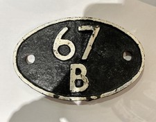 Cast Iron Shedplate 67 B