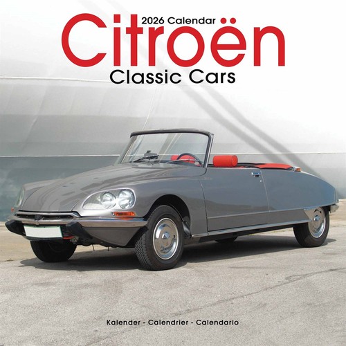 Citroen classic cars calendar - citroen,